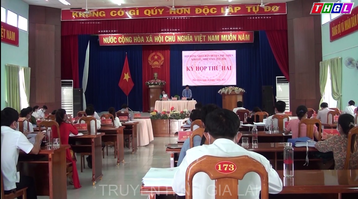 Phú Thiện: Tổ chức Kỳ họp thứ 2 HĐND huyện khóa IV, nhiệm kì 2021 – 2026