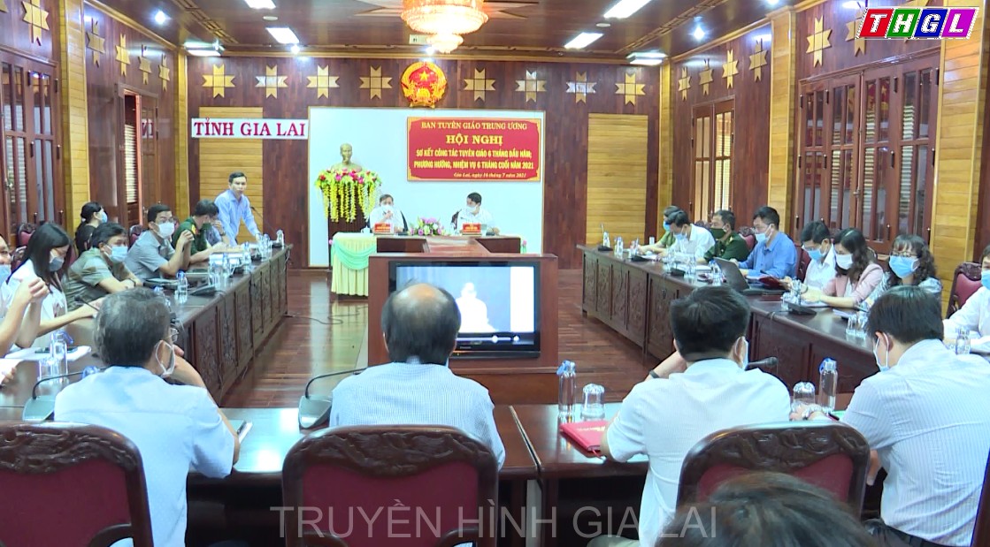 Hội nghị trực tuyến toàn quốc Sơ kết công tác tuyên giáo 6 tháng đầu năm, triển khai nhiệm vụ 6 tháng cuối năm 2021