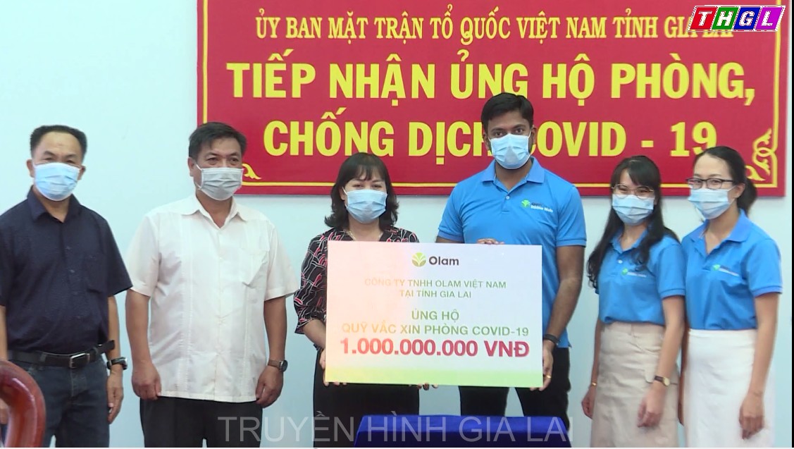 UBMTTQ Việt Nam tỉnh Gia Lai tiếp nhận thêm 3 tỷ đồng ủng hộ phòng chống dịch Covid 19