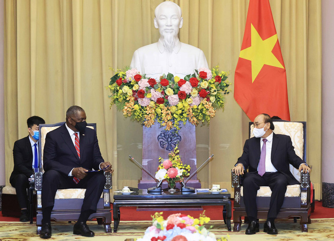 Chủ tịch nước Nguyễn Xuân Phúc mong muốn Hoa Kỳ tiếp tục hỗ trợ vaccine COVID-19