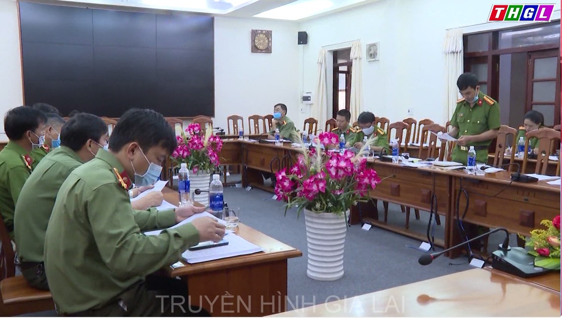 Công an tỉnh tổ chức họp xét đặc xá phạm nhân