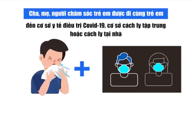 Quy định mới về cách ly phòng, chống COVID-19 đối với trẻ em