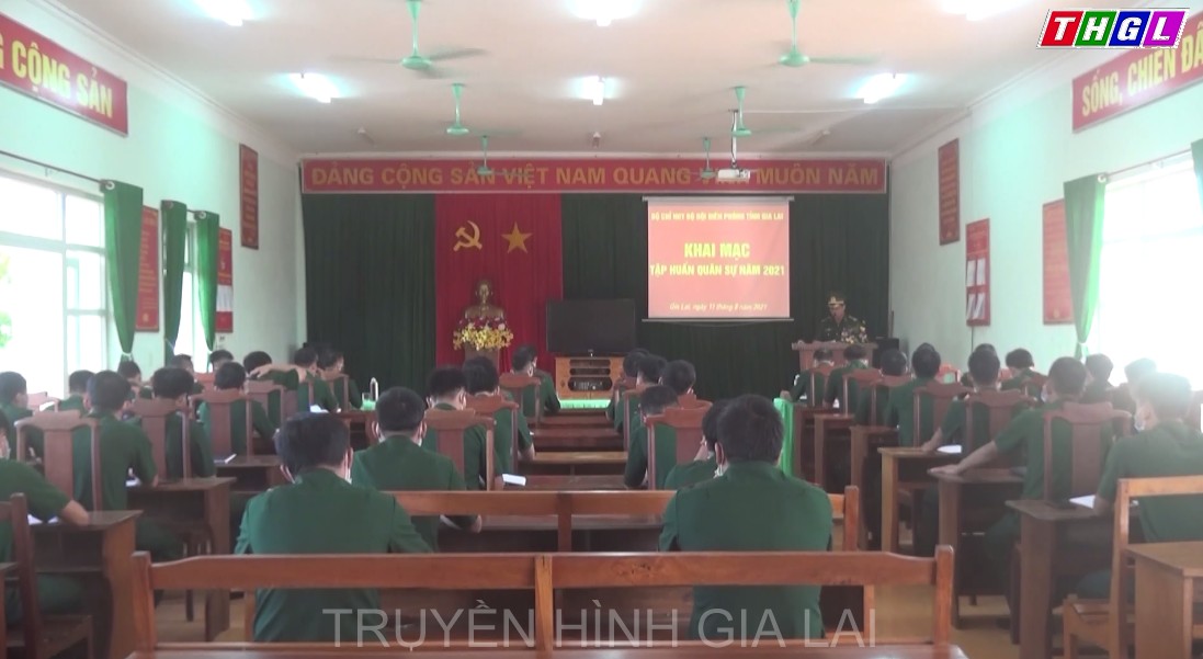 Bộ Chỉ huy Bộ đội Biên phòng Tập huấn Quân sự năm 2021