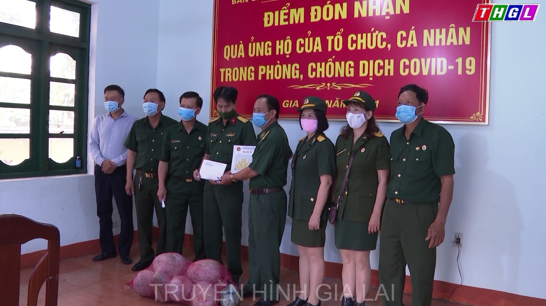 Hội Cựu chiến binh tỉnh Gia Lai hỗ trợ công tác phòng, chống dịch Covid-19
