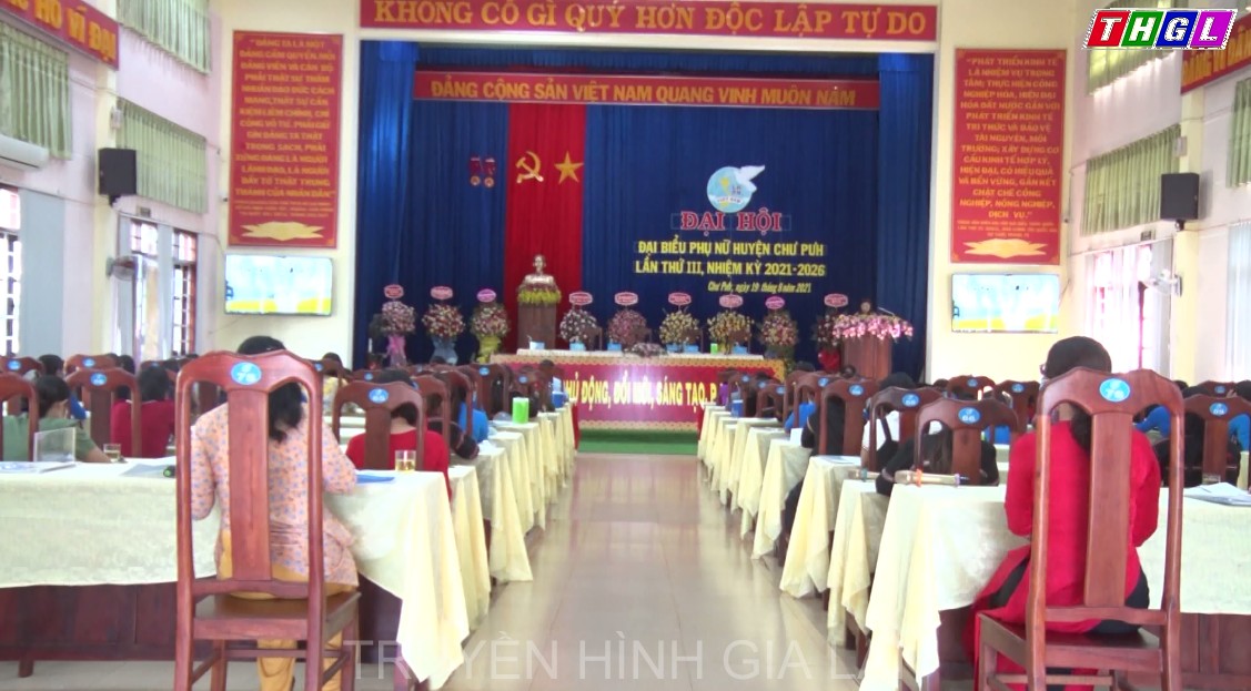 Đại hội Đại biểu Phụ nữ huyện Chư Pưh lần thứ III, nhiệm kỳ 2021-2026
