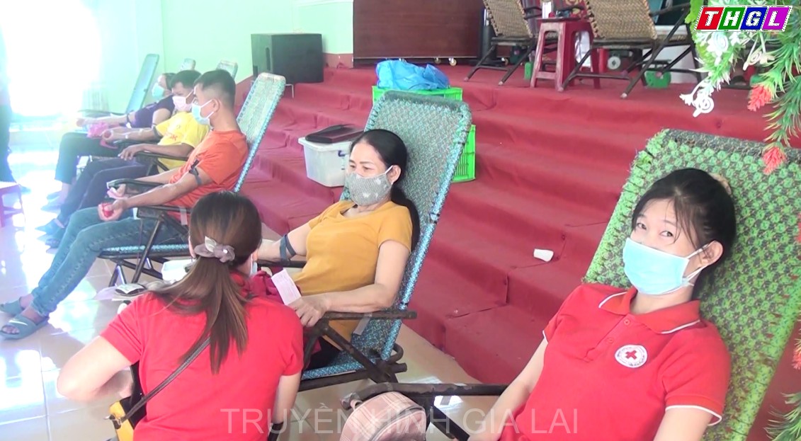 Đak Pơ tổ chức hiến máu tình nguyện đợt 2/2021