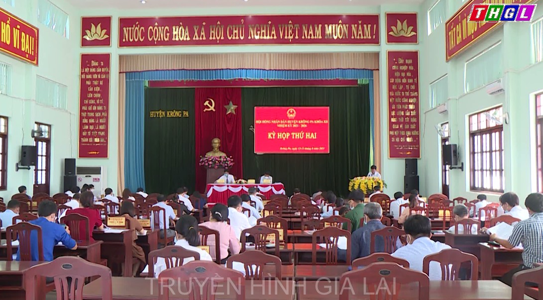 Hội đồng nhân dân huyện Krông Pa tổ chức kỳ họp thứ Hai