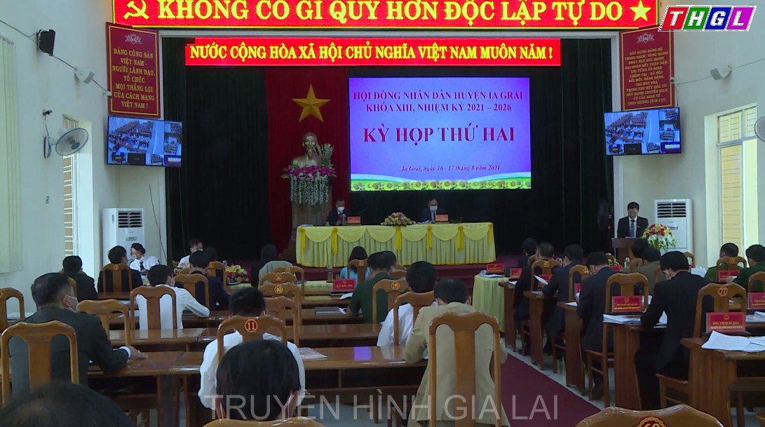 Kỳ họp thứ Hai, HĐND huyện Ia Grai khóa XIII, nhiệm kỳ 2021-2025