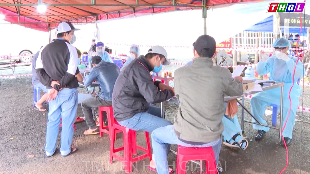 461 người phải đi cách ly tập trung khi về Gia Lai qua chốt kiểm soát cầu 110