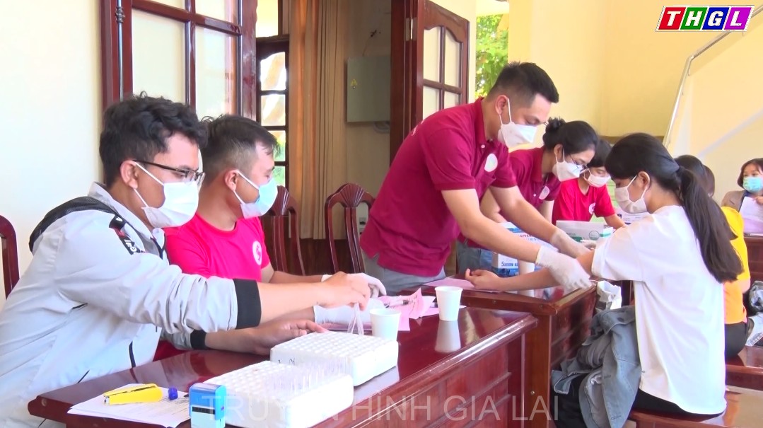 Huyện Kbang tổ chức hiến máu tình nguyện