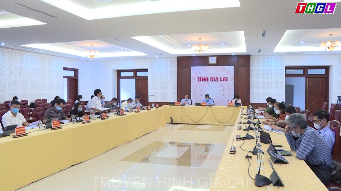 Ban Chỉ đạo phòng, chống dịch Covid-19 tỉnh cuộc họp trực tuyến với Ban Chỉ đạo phòng, chống dịch Covid-19 các huyện, thị xã, thành phố