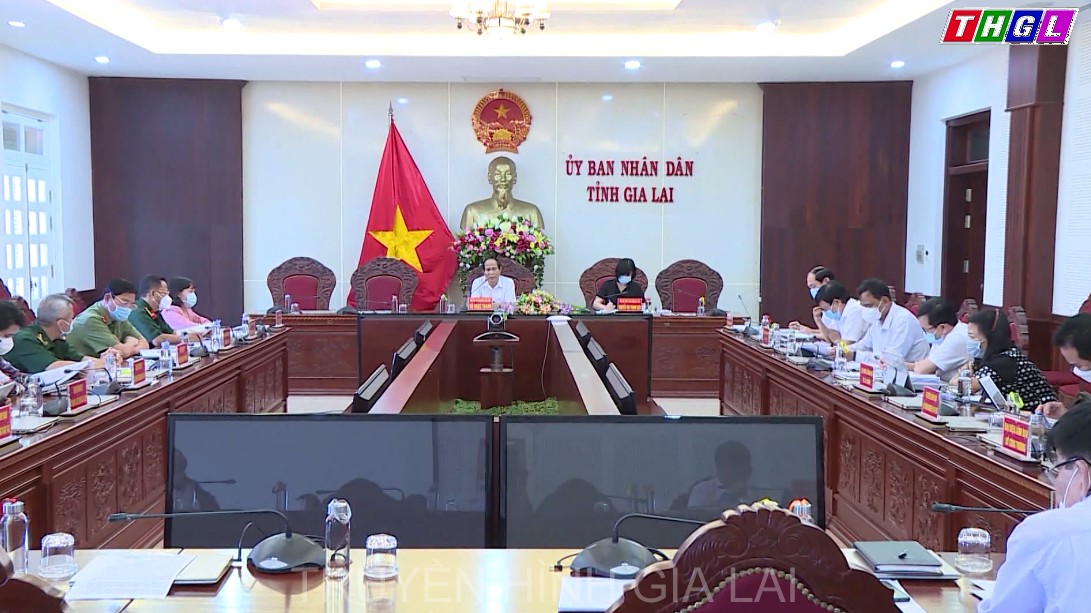 Chủ tịch UBND tỉnh Võ Ngọc Thành chủ trì cuộc họp Ban Chỉ đạo phòng chống dịch Covid-19