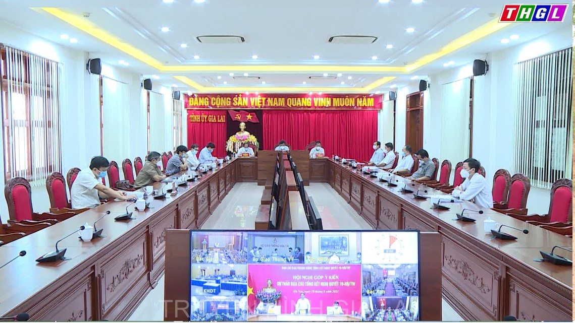 Hội nghị góp ý kiến dự thảo báo cáo tổng kết Nghị quyết 19-NQ/TW