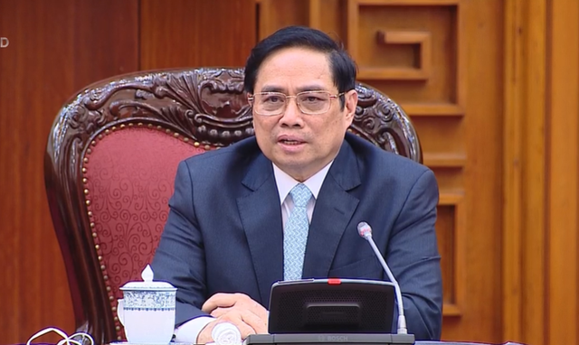 Thủ tướng: Đề nghị Nga hỗ trợ cung cấp, sản xuất vaccine và thuốc điều trị COVID-19