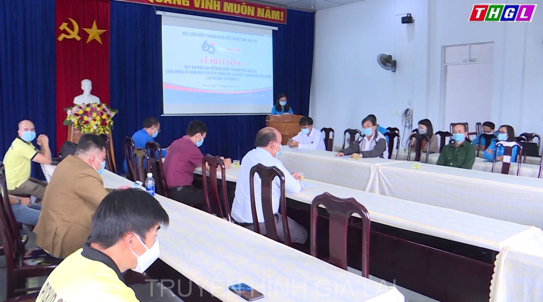 Lễ phát động đợt thi đua cao điểm “65 ngày thanh niên Gia Lai chào mừng 65 năm Ngày truyền thống Hội LHTN Việt Nam”