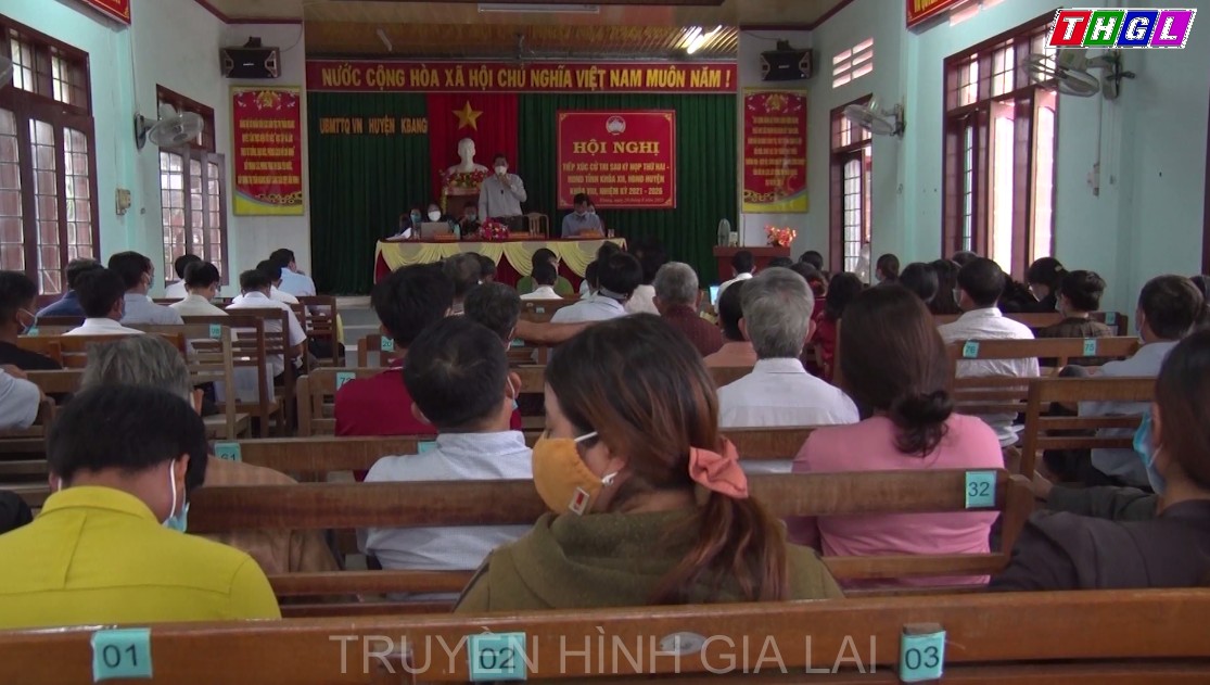 Tổ Đại biểu HĐND tỉnh Gia Lai tiếp xúc cử tri tại huyện Kbang