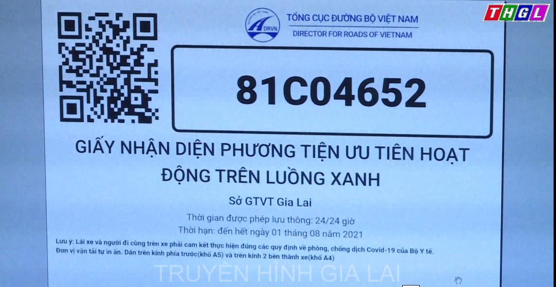 Thực hiện nghiêm công tác phòng, chống dịch Covid-19 đối với người trên  phương tiện vận chuyển hàng hóa