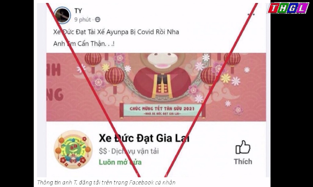 Gia Lai xử lý 9 cá nhân có hành vi thông tin sai sự thật về dịch bệnh Covid-19