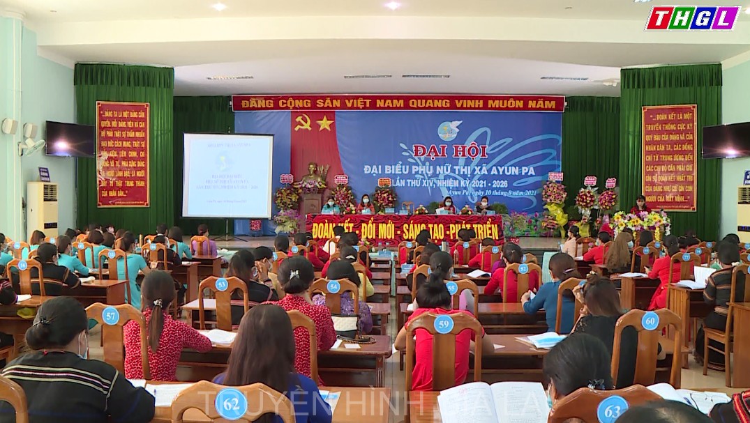 Đại hội đại biểu Phụ nữ thị xã Ayun Pa lần thứ XIV, nhiệm kỳ 2021-2026