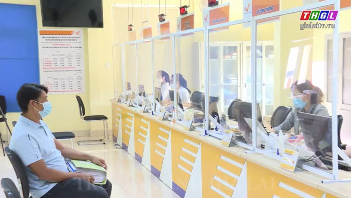 Đảm bảo giải quyết thủ tục hành chính trong thời gian TP.Pleiku giãn cách xã hội