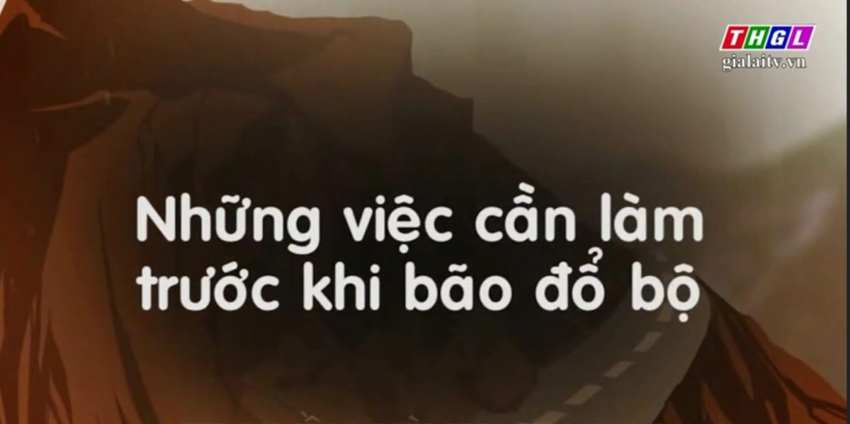 Những việc cần làm trước khi bão đổ bộ