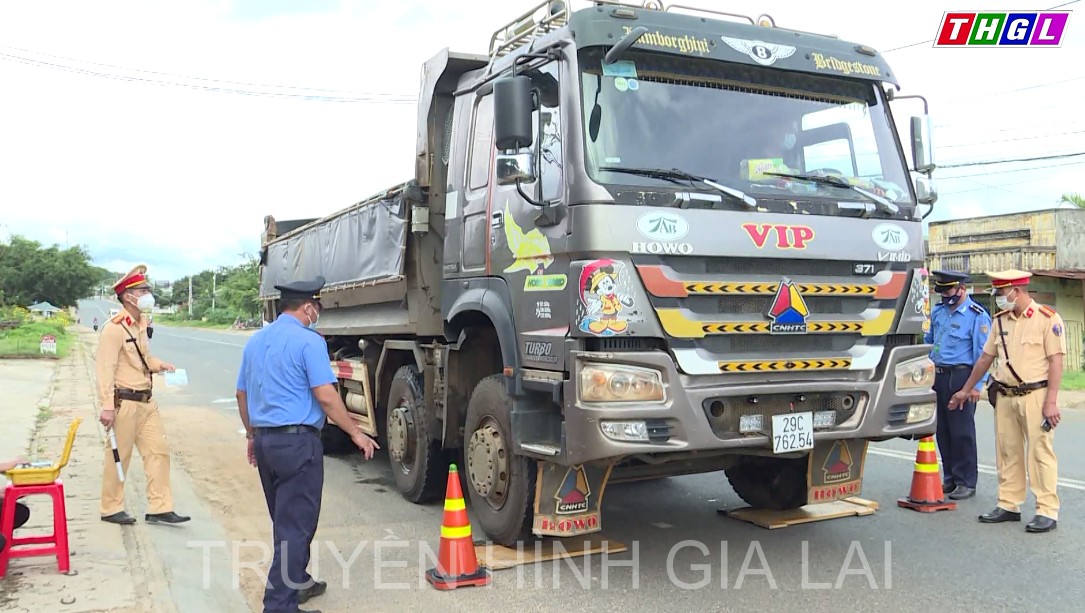 Gia Lai mở cao điểm xử lý xe quá khổ, quá tải trên Quốc lộ 19