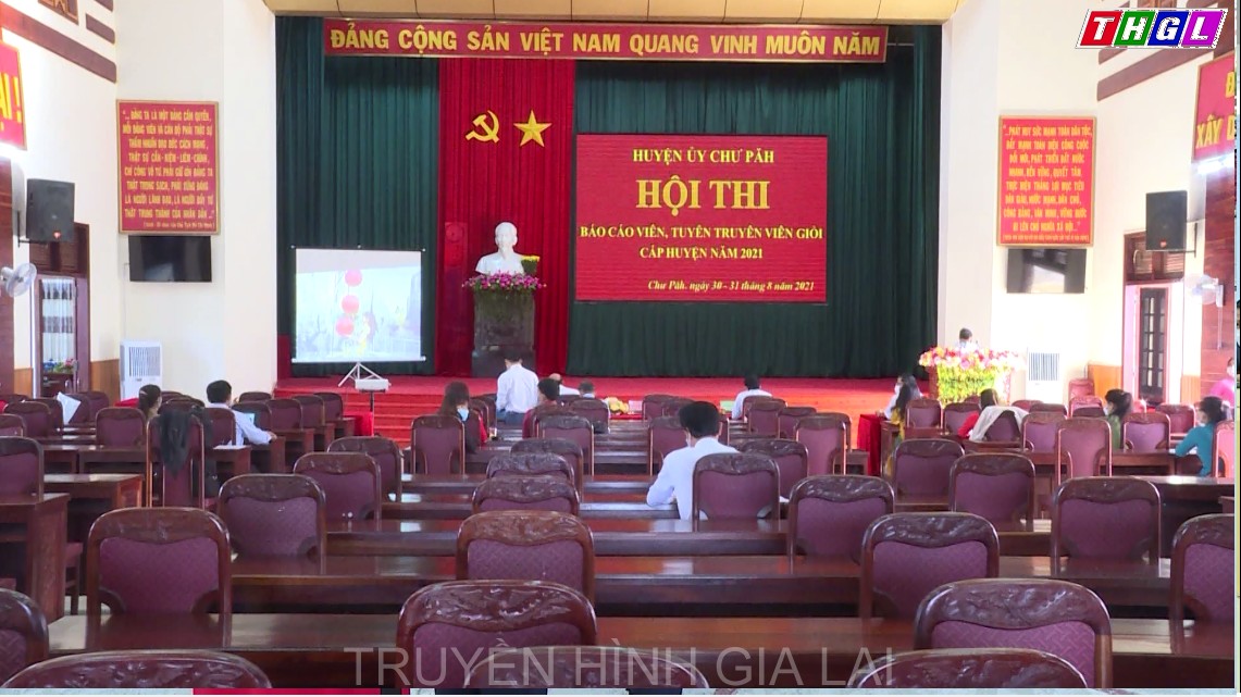 Chư Pah tổ chức Hội thi tuyên truyền viên, báo cáo viên giỏi năm 2021
