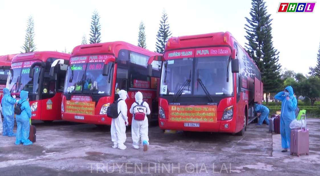 Gia Lai đón 247  công dân Gia Lai từ TP. HCM và tỉnh Bình Dương, tỉnh Đồng Nai trở về địa phương