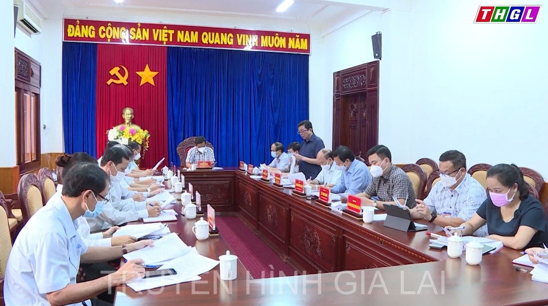 Thường trực Tỉnh ủy làm việc với tập thể Ban Tổ chức Tỉnh ủy