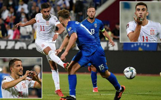 ĐT Tây Ban Nha giành chiến thắng dễ dàng trước ĐT Kosovo