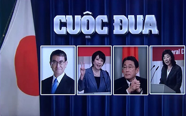 “Nóng” cuộc đua vào vị trí Thủ tướng Nhật Bản