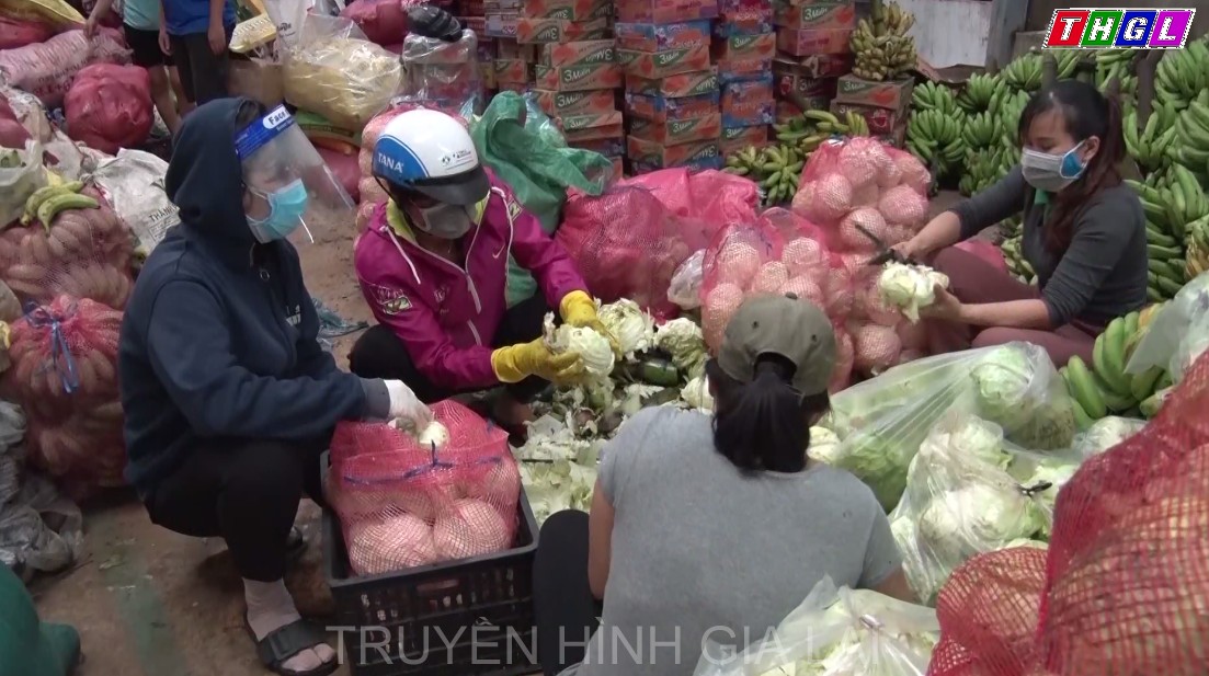 Ủy ban Mặt trận Tổ quốc Việt Nam tỉnh Gia Lai chuyển 100 tấn hàng hỗ trợ Tp Hồ Chí Minh và Bình Dương và Đồng Nai