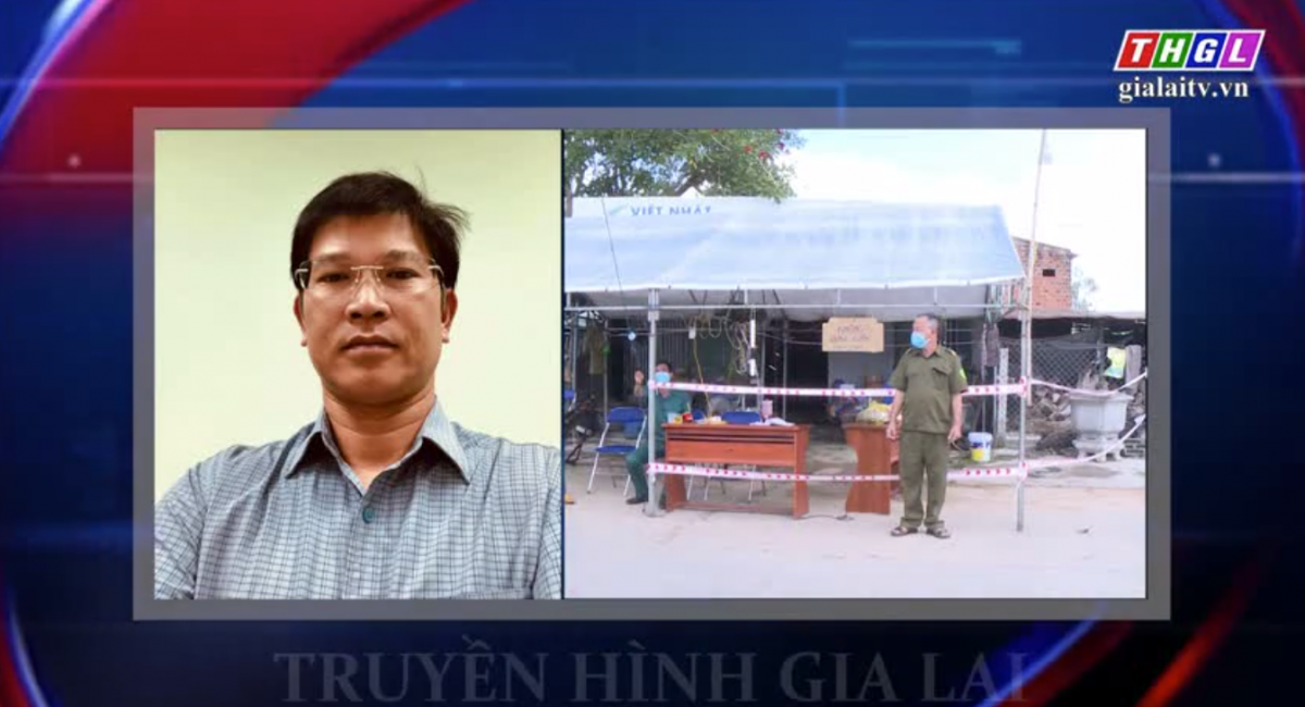 Trao đổi phỏng vấn qua điện thoại với ông Hồ Văn Thảo – Chủ tịch UBND huyện Krông Pa về công tác phòng, chống dịch Covid-19