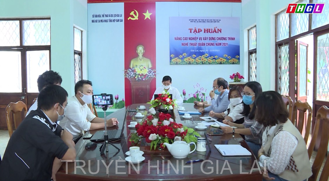 Tập huấn Nâng cao nghiệp vụ chương trình nghệ thuật quần chúng