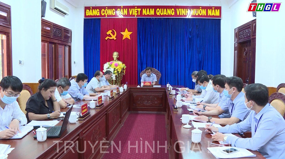 Thường trực Tỉnh ủy Gia Lai làm việc với Ban Tuyên giáo Tỉnh ủy