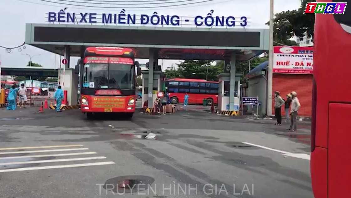 Dự kiến, gần 300 công dân Gia Lai là phụ nữ và trẻ em từ Tp. Hồ Chí Minh, Bình Dương, Đồng Nai sẽ về tới Tp. Pleiku trong đêm 14/9