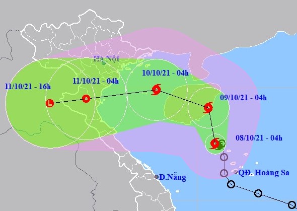 Tin mới nhất về bão số 7 (LIONROCK) và các chỉ đạo ứng phó