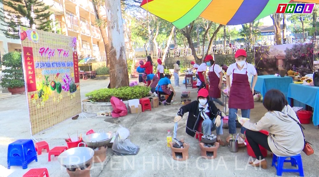 Ý nghĩa từ “Hội thi làm bánh thuẫn, mứt truyền thống”