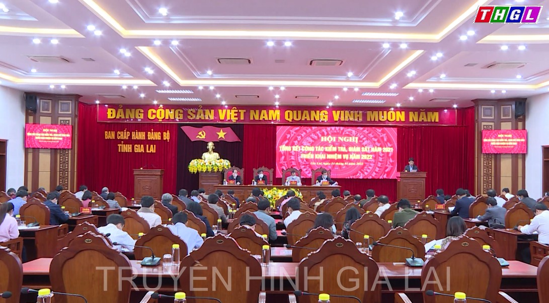 Tổng kết công tác kiểm tra, giám sát năm 2021; triển khai nhiệm vụ năm 2022