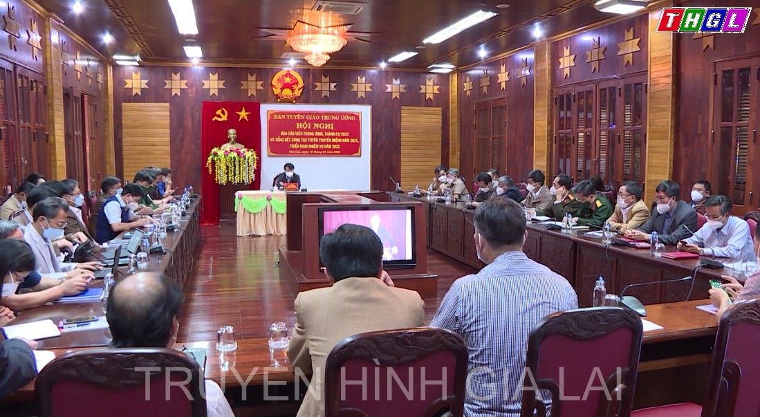 Hội nghị báo cáo viên Trung ương tháng 1/2022 và Tổng kết công tác tuyên truyền miệng năm 2021
