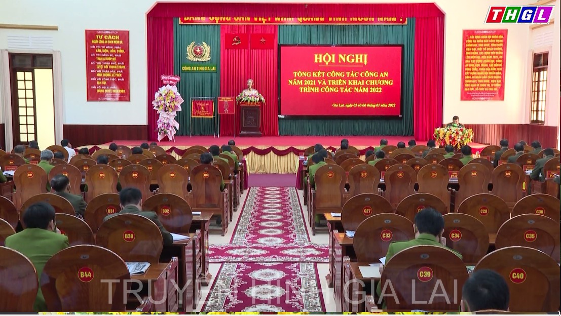 Công an tỉnh Gia Lai tổng kết công tác năm 2021 và triển khai chương trình công tác năm 2022