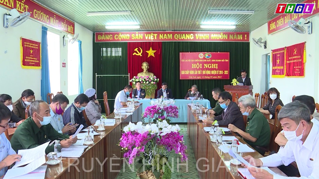 Hội nghị tổng kết Câu lạc bộ Cựu chiến binh sản xuất, kinh doanh giỏi tỉnh năm 2021