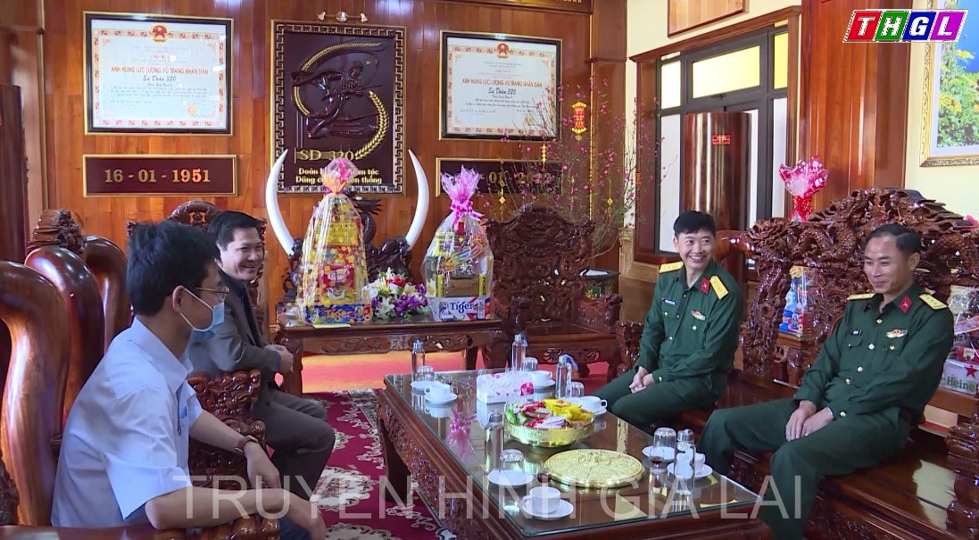 Đồng chí Trương Văn Đạt – Phó Chủ tịch Thường trực HĐND tỉnh: Thăm, chúc Tết các đơn vị Quân đội và nguyên lãnh đạo tỉnh
