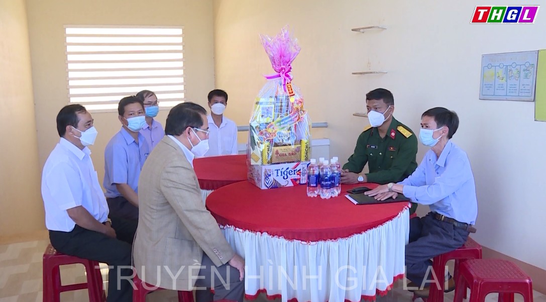 Đồng chí Hồ Phước Thành thăm và chúc Tết tại thành phố Pleiku