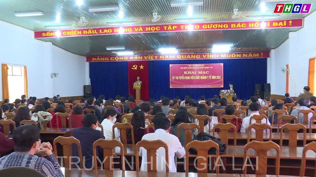 Khai mạc Kỳ thi tuyển dụng viên chức ngành Y tế tỉnh Gia Lai năm 2021