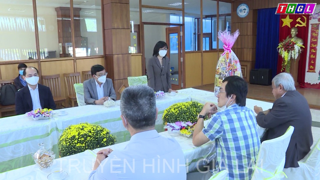 Phó Chủ tịch UBND tỉnh Nguyễn Thị Thanh Lịch thăm, chúc Tết các cơ sở y tế và các đồng chí nguyên lãnh đạo UBND tỉnh