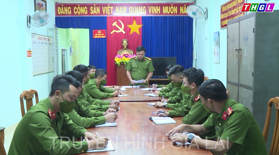 Đội Cảnh sát phản ứng nhanh 113 quyết tâm đấu tranh trấn áp các loại tội phạm giúp Nhân dân yên vui đón Tết