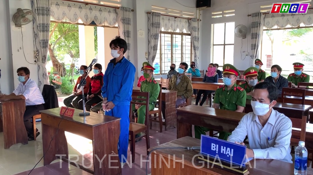 TAND huyện Krông Pa mở phiên tòa xét xử lưu động vụ án “Hủy hoại rừng” tại xã Đất Bằng