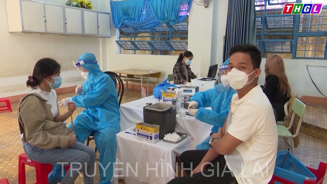 TP. Pleiku phấn đấu sớm hoàn thành tiêm liều vắc xin cơ bản cho người dân