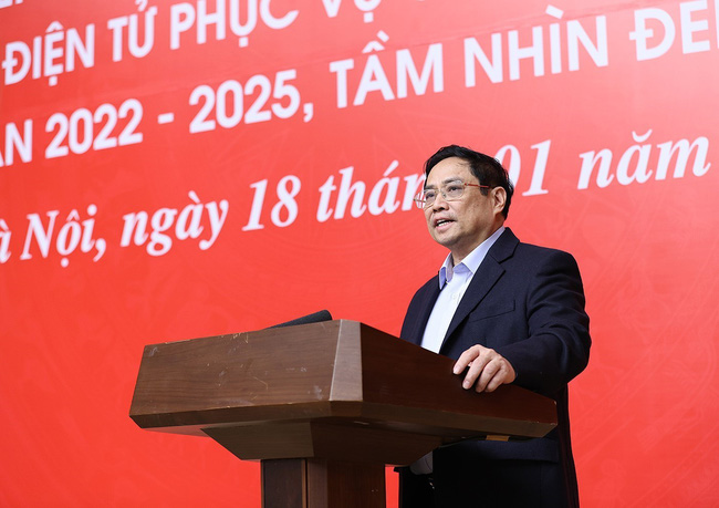 Thủ tướng: Tích cực xây dựng cơ sở dữ liệu, thúc đẩy chuyển đổi số quốc gia